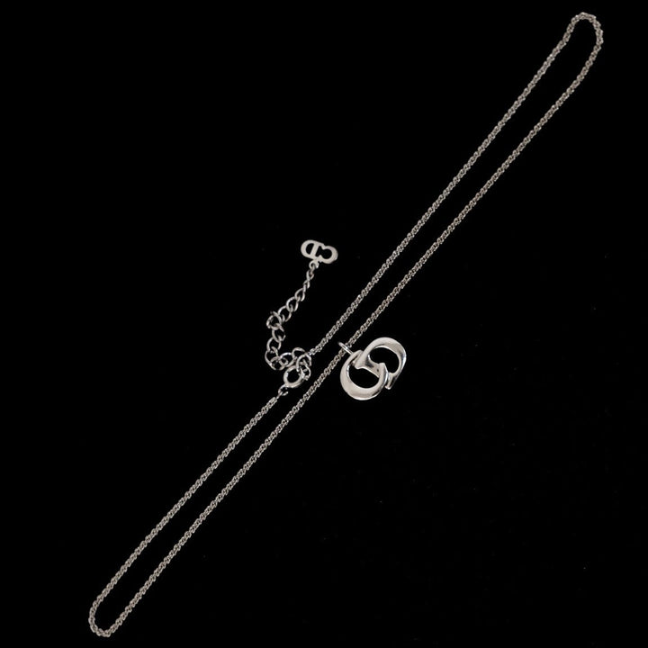 Dior vintage silver necklace