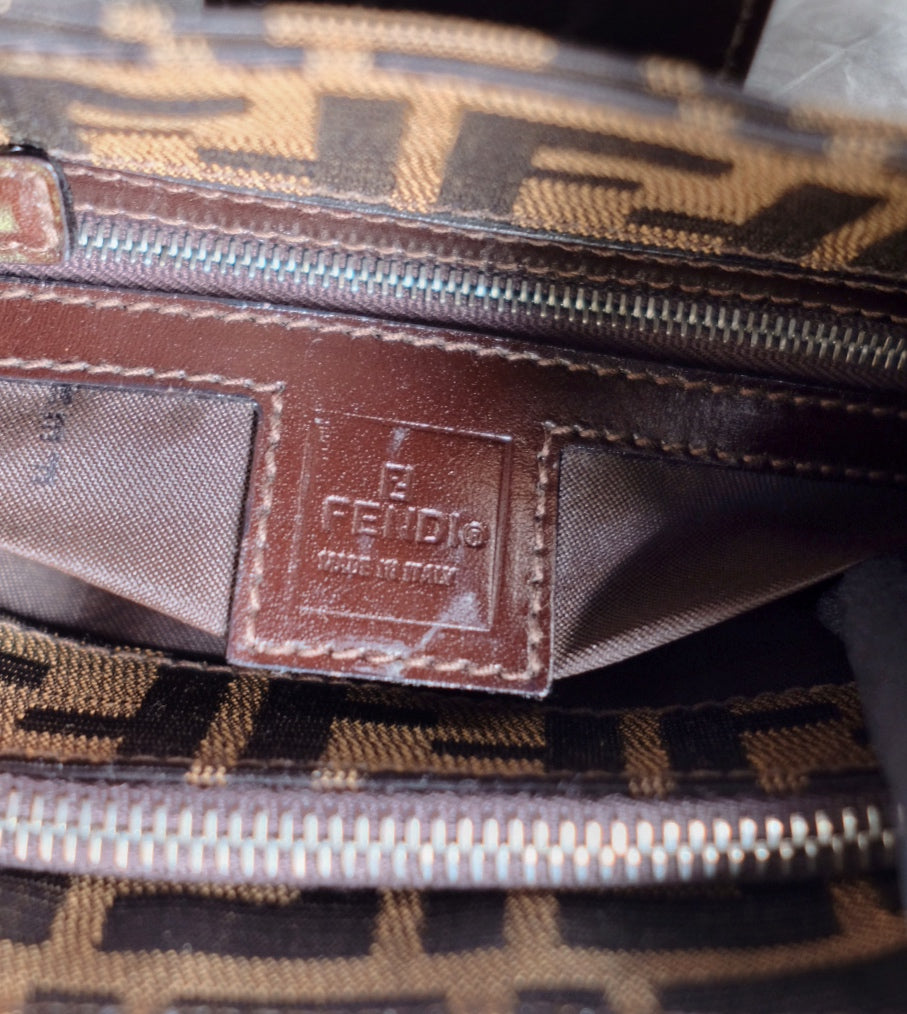Fendi vintage zucca baguette bag