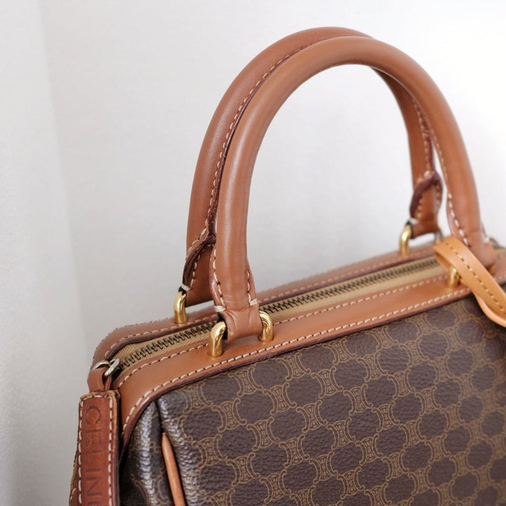 Celine macadam 2way mini boston bag
