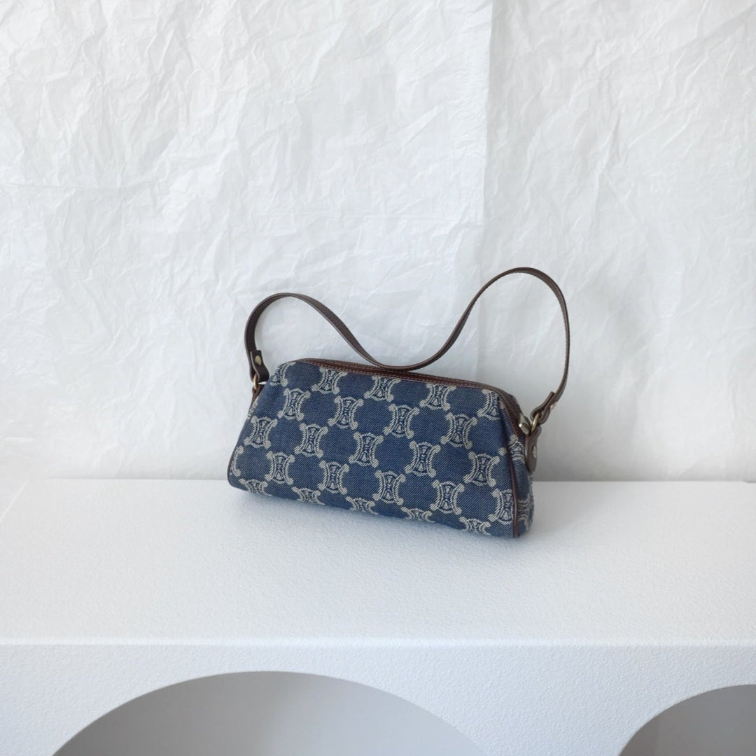 Celine vintage denim bag