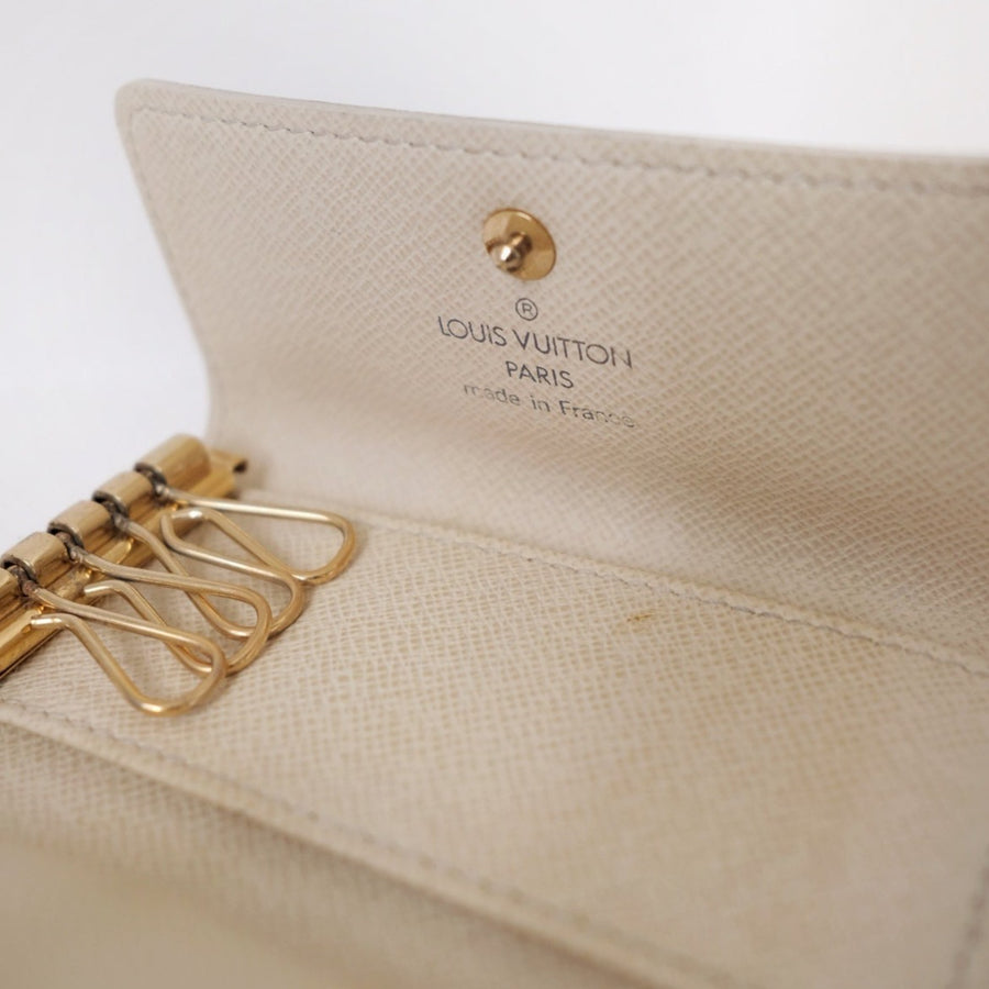 Louis Vuitton damier azur multicles 4-key case