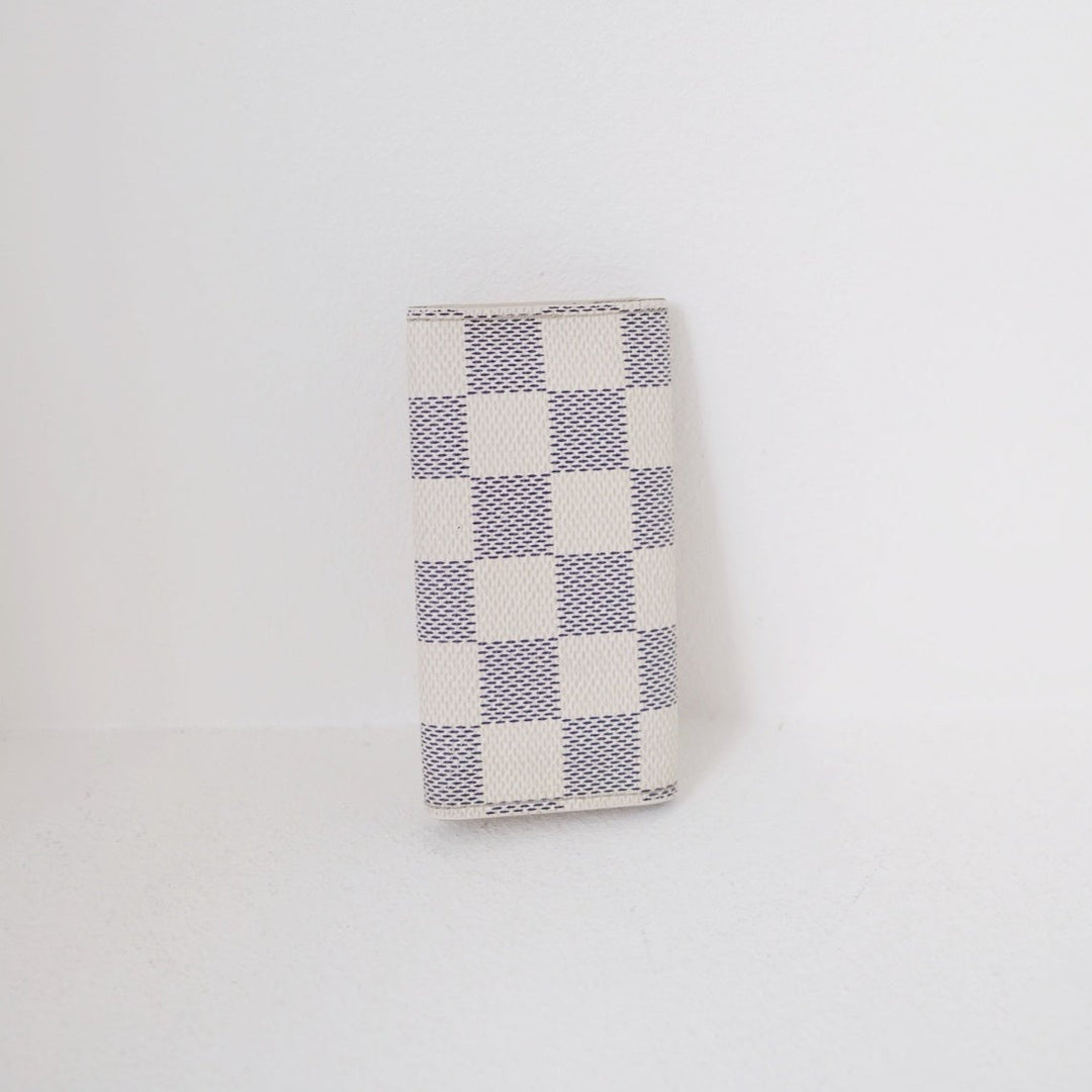 Louis Vuitton damier azur multicles 4-key case