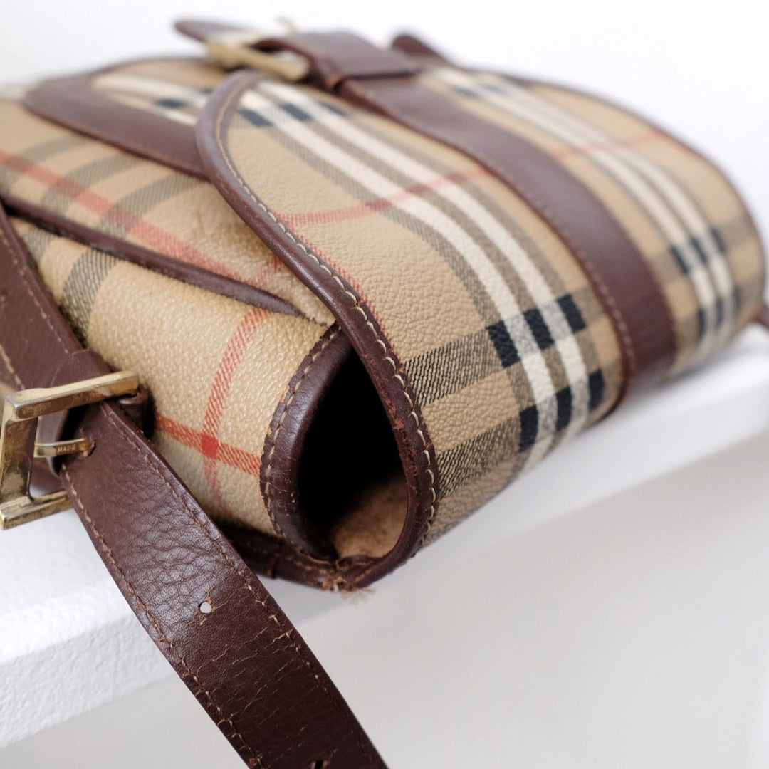 Burberry vintage pvc cross body bag