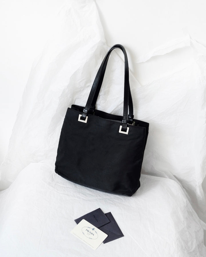 Prada vintage nylon tote bag