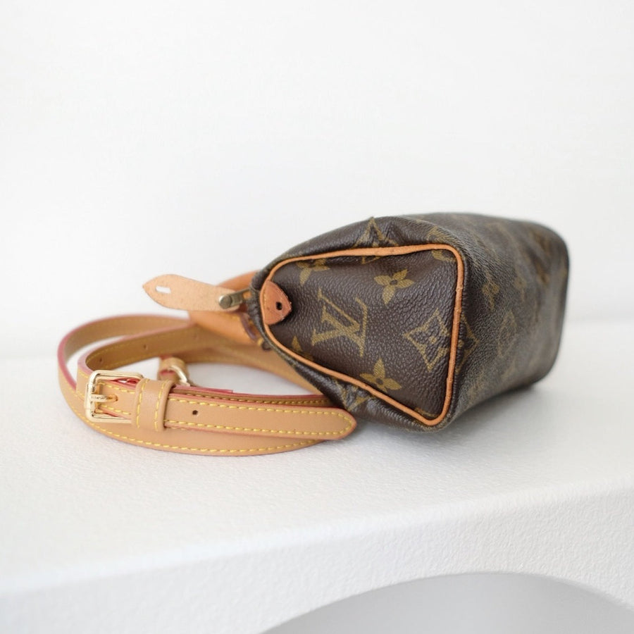 Louis Vuitton speedy mini monogram canvas monogram hand bag