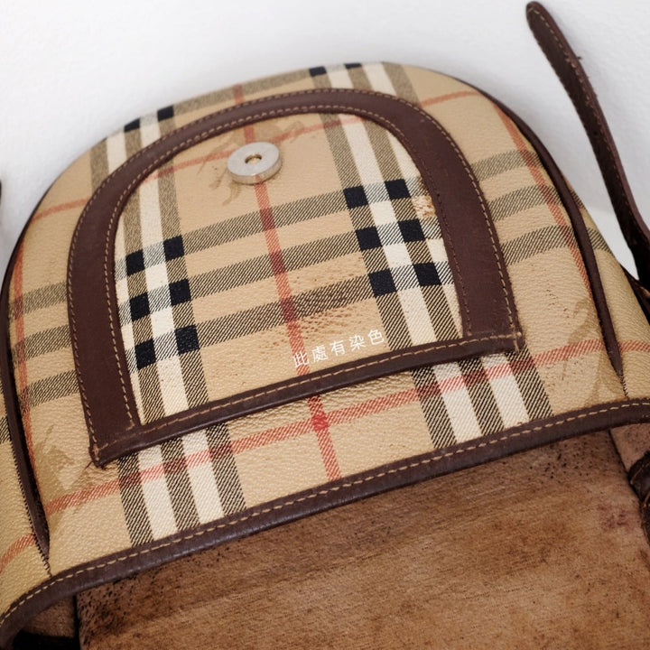 Burberry vintage pvc cross body bag