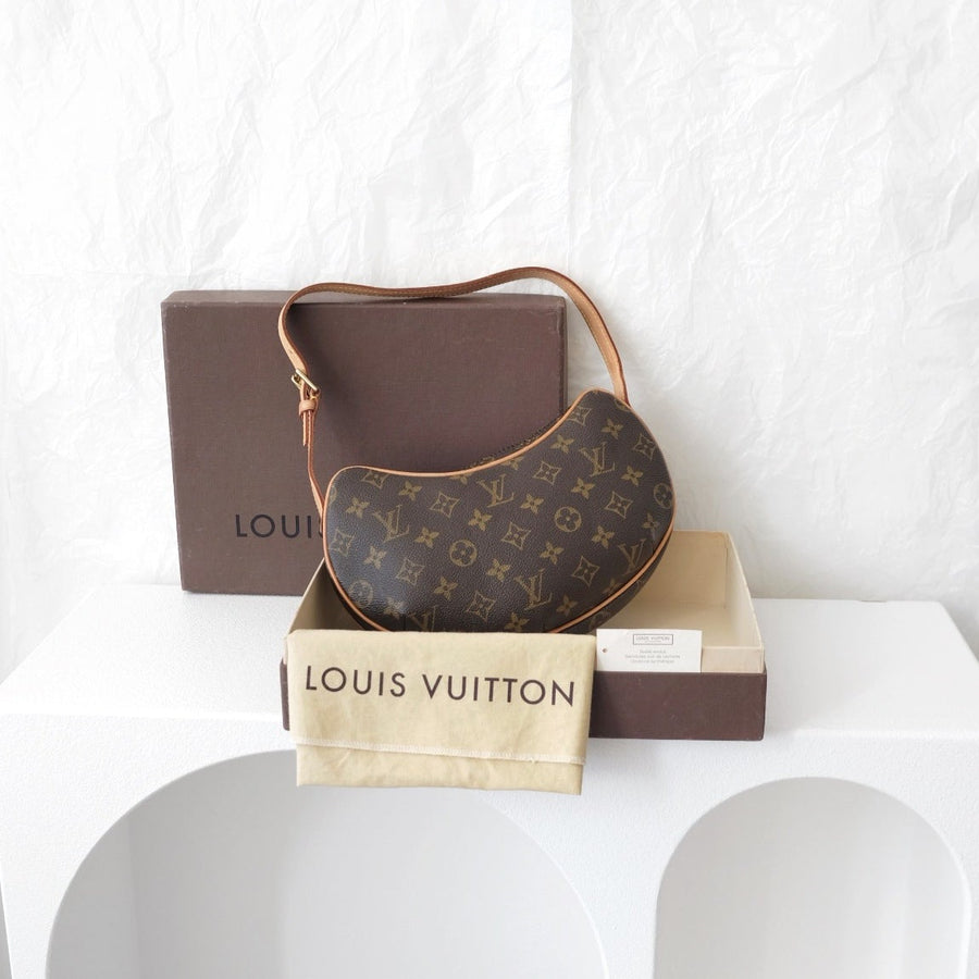 Louis Vuitton Vintage - Monogram Croissant PM Bag - Brown