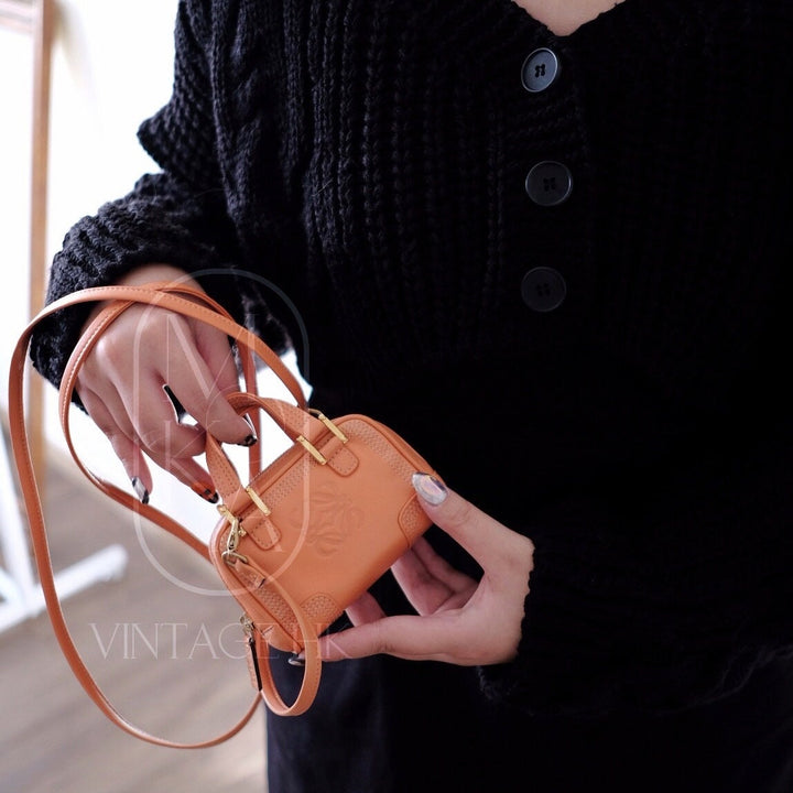 Loewe amazona  leather mini bag