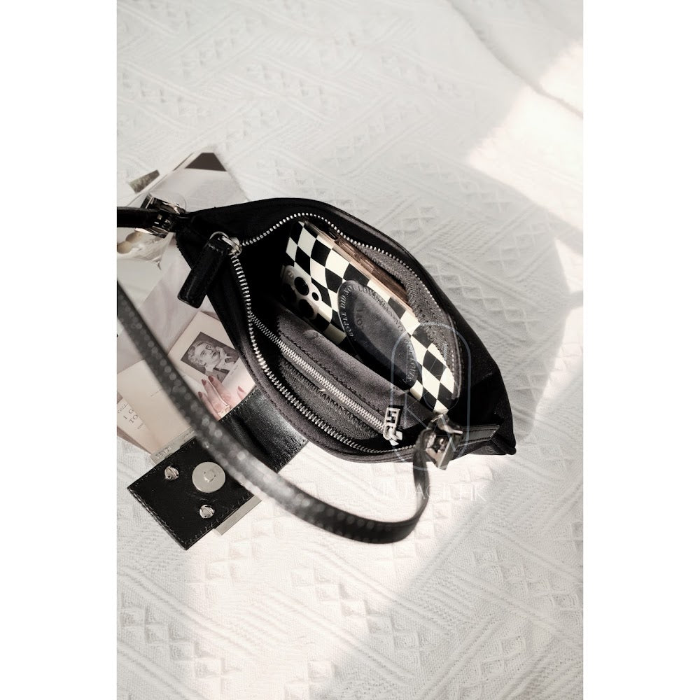 Fendi vintage nylon mini shoulder bag