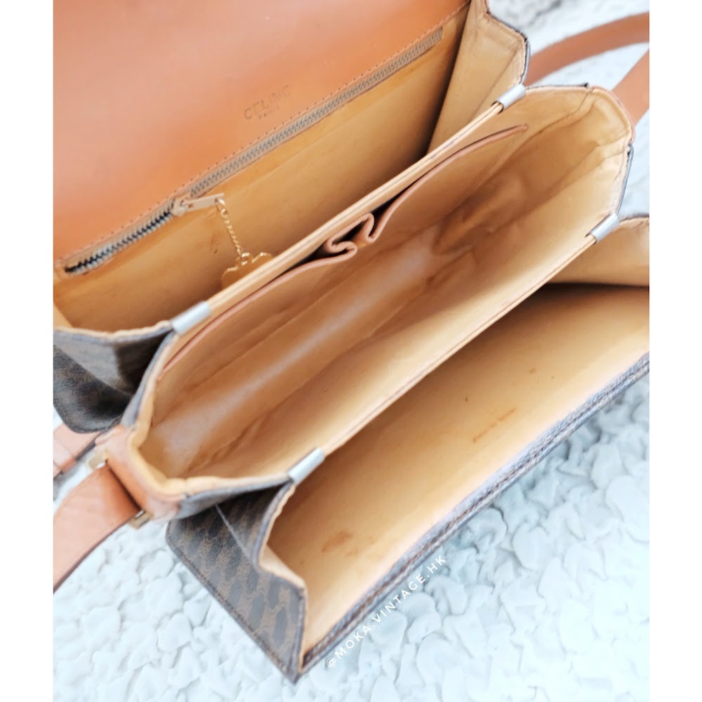 Celine Macadam Horse Carriage Shoulder Bag
