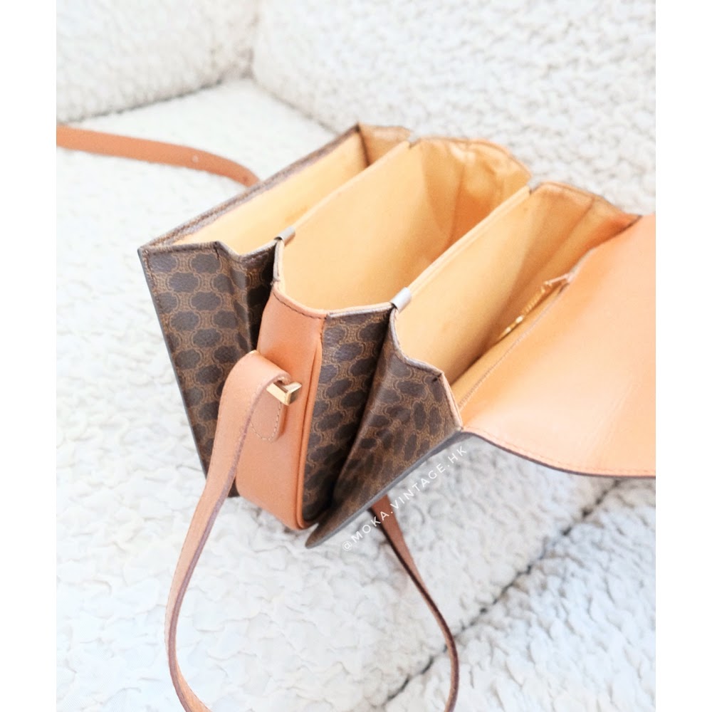 Celine Macadam Horse Carriage Shoulder Bag