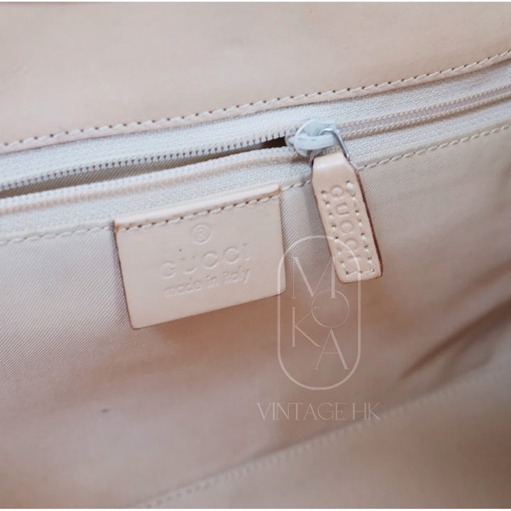 Gucci vintage GG Jackie small bag （beige）