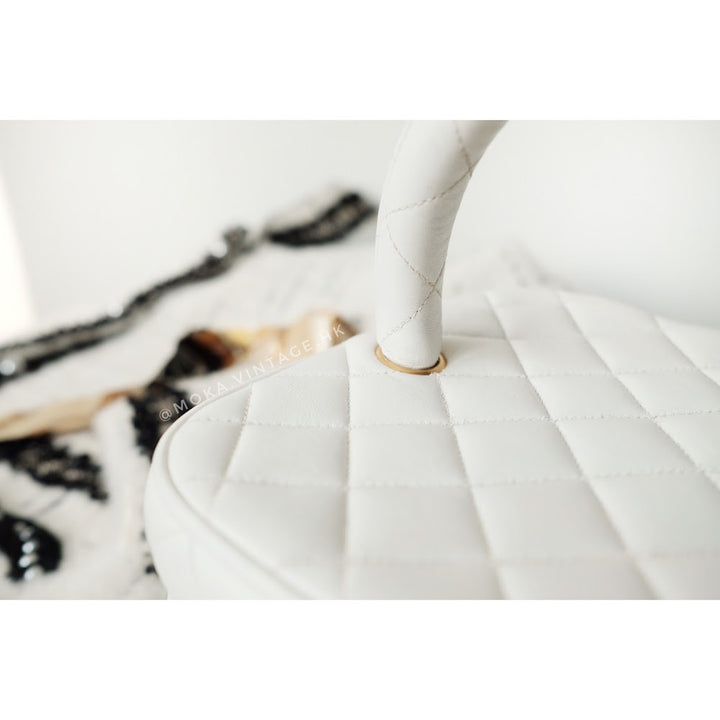 Chanel coco sheepskin wash handbag