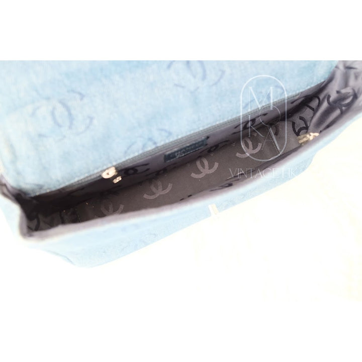 Chanel vintage denim classic flap bag