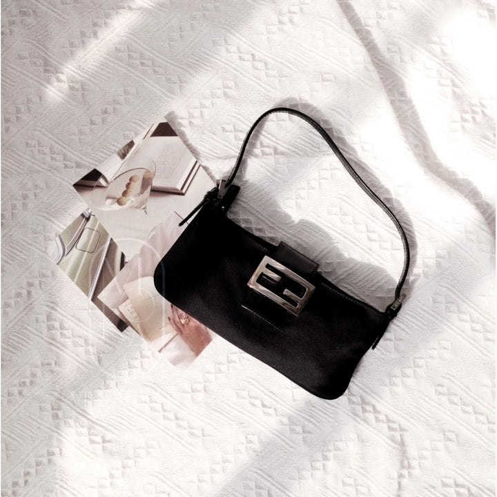 Fendi vintage nylon mini shoulder bag