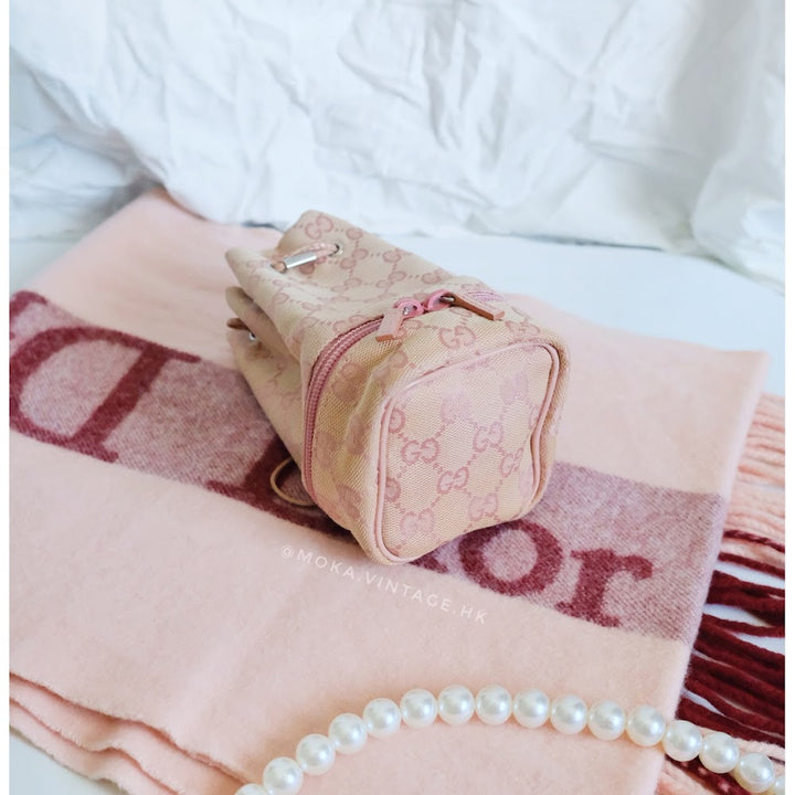 Gucci super mini GG bucket bag