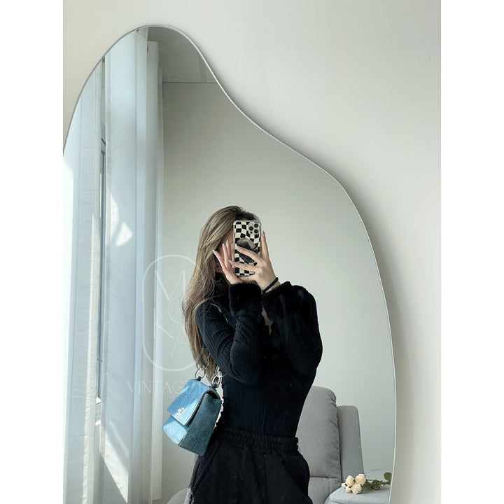 Chanel vintage denim classic flap bag