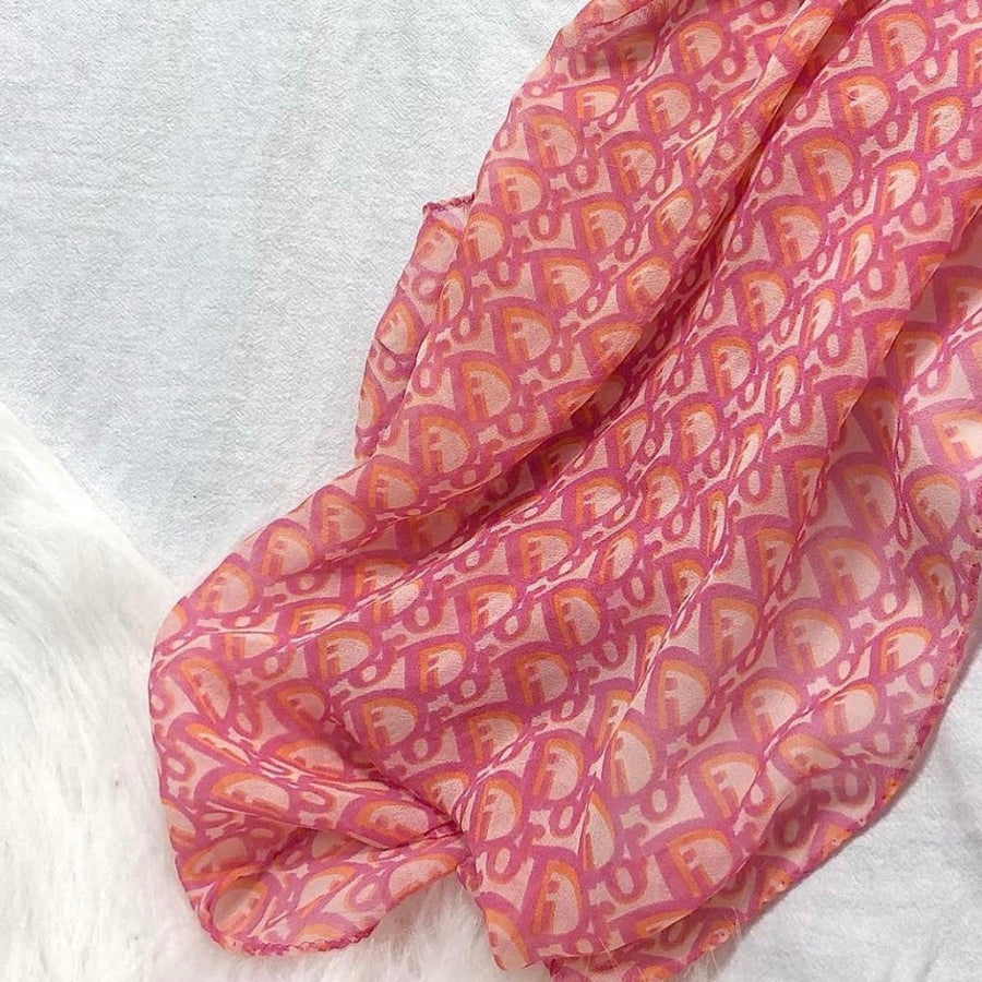 Dior silk scarf