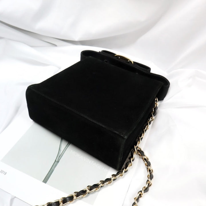 Ferragamo vintage suede bag