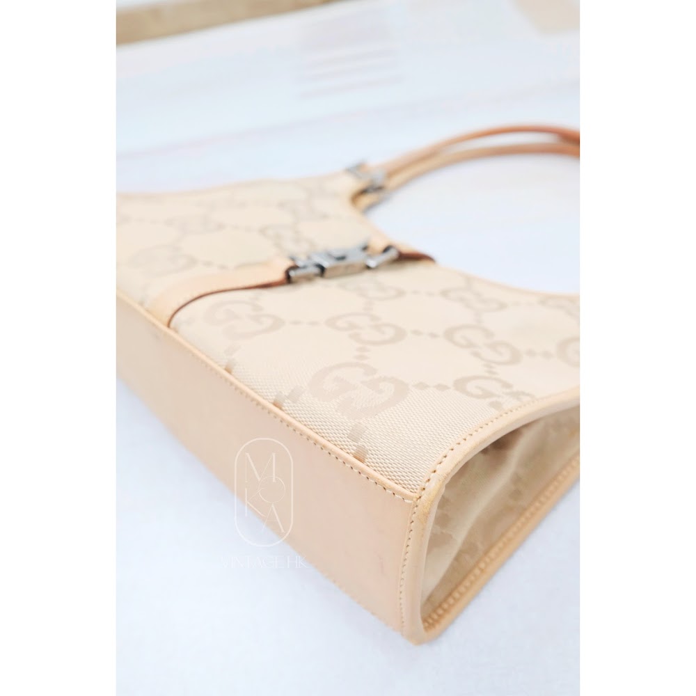 Gucci vintage GG Jackie small bag （beige）