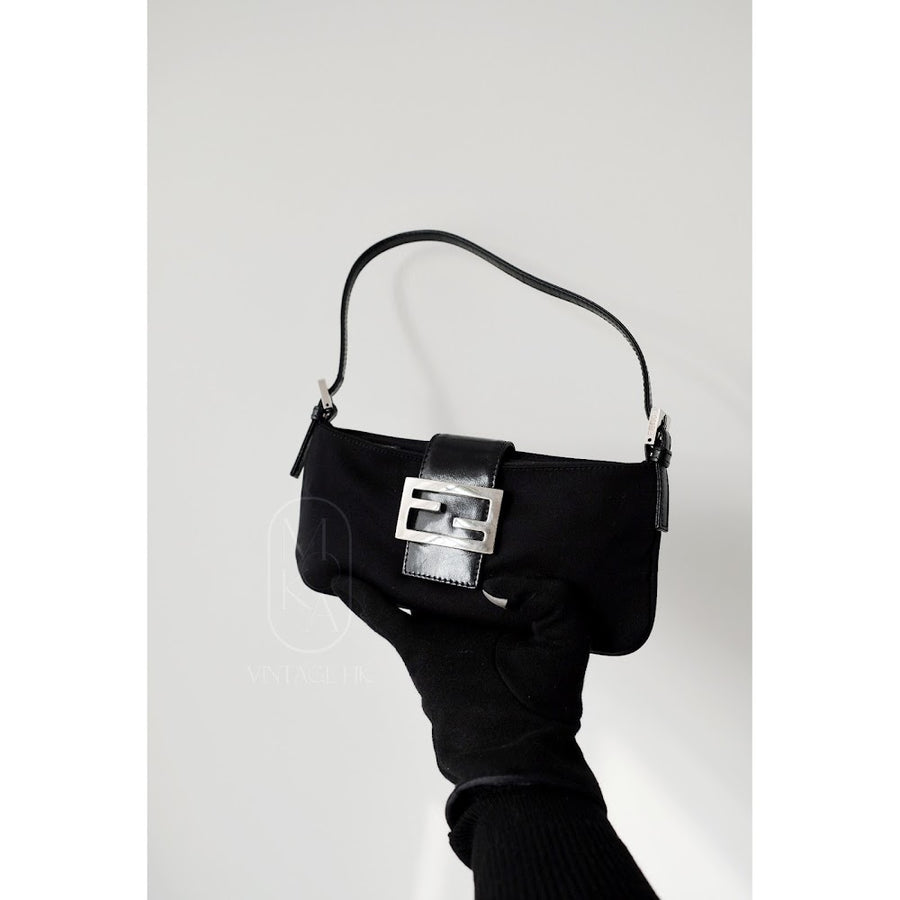 Fendi vintage nylon mini shoulder bag