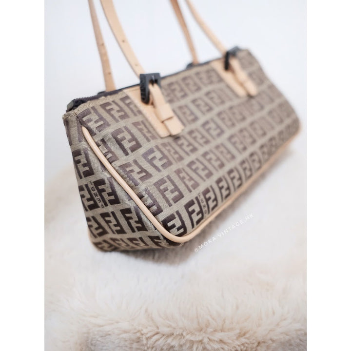 Fendi Baguette toile zucca monogram handbag