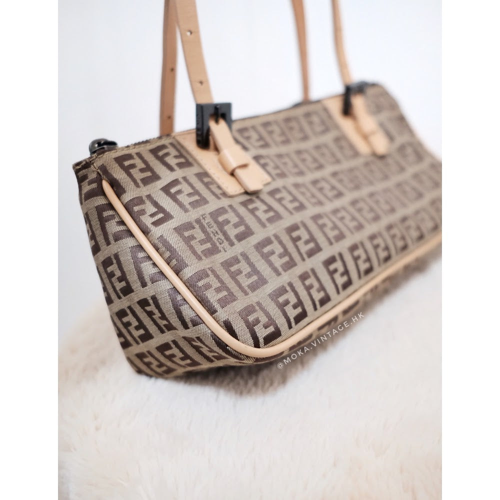 Fendi Baguette toile zucca monogram handbag