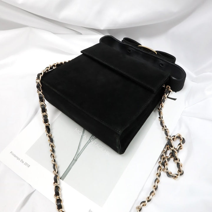 Ferragamo vintage suede bag
