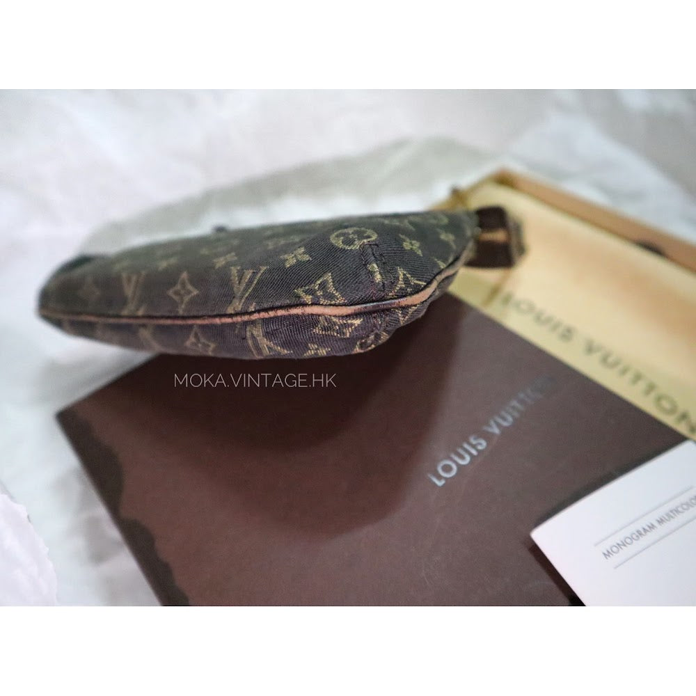 Louis Vuitton denim mini monogram handbag