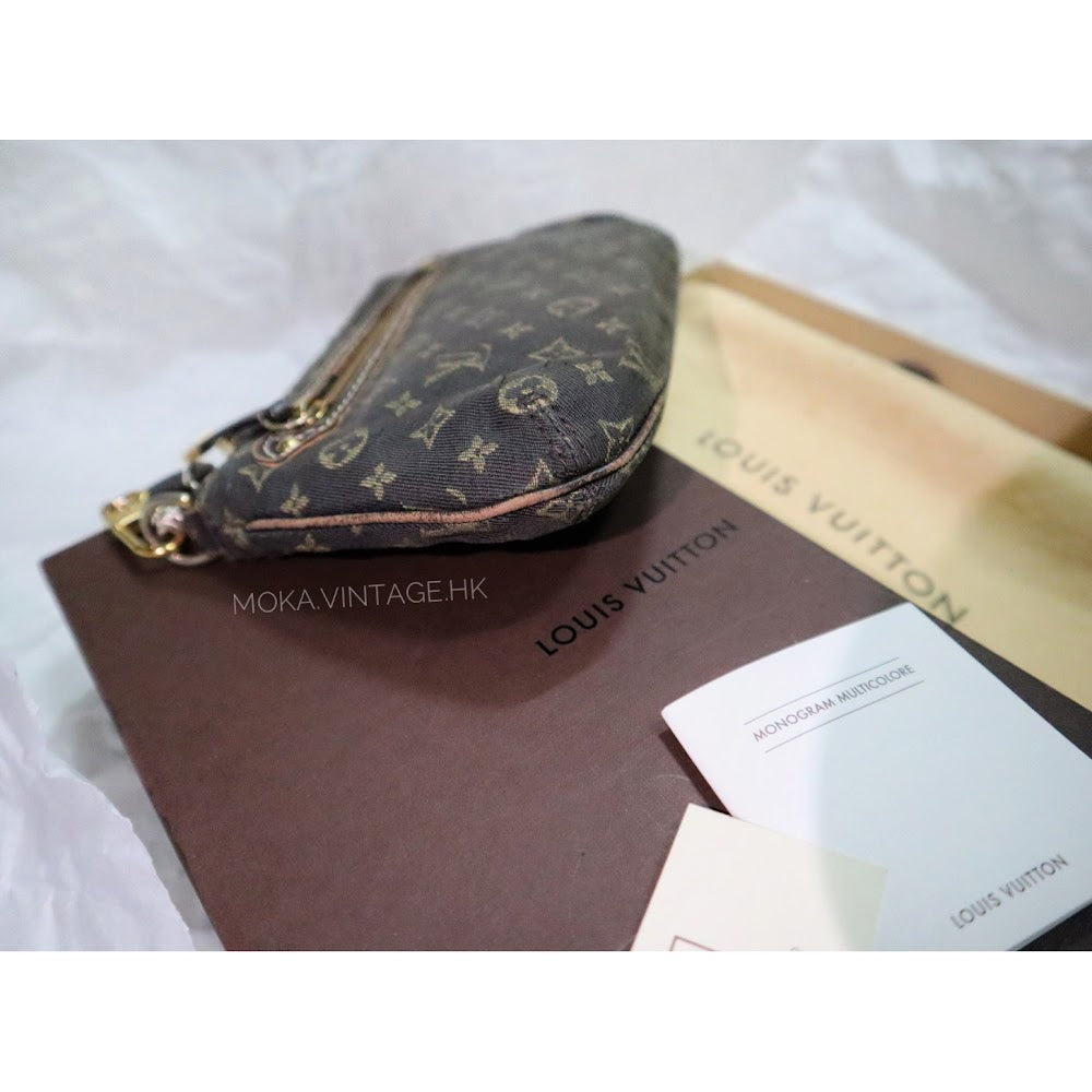 Louis Vuitton denim mini monogram handbag