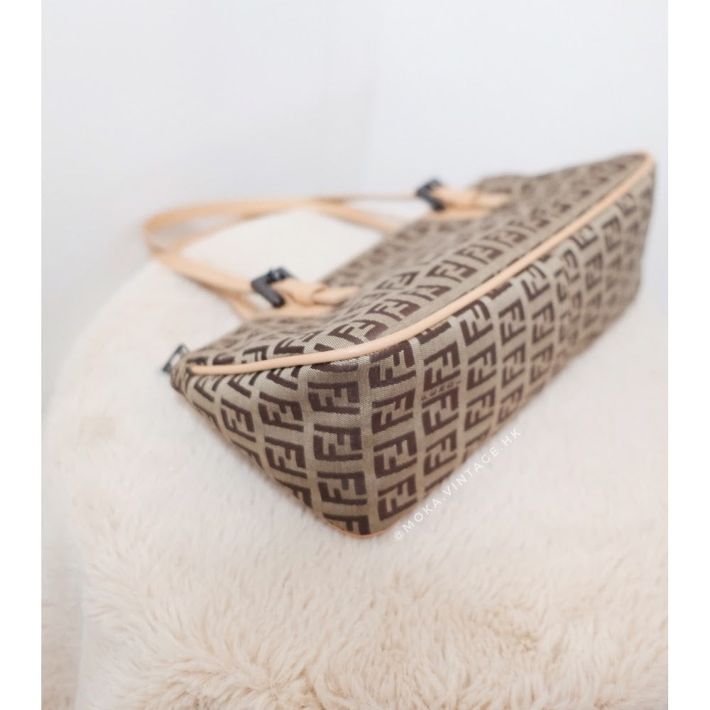 Fendi Baguette toile zucca monogram handbag