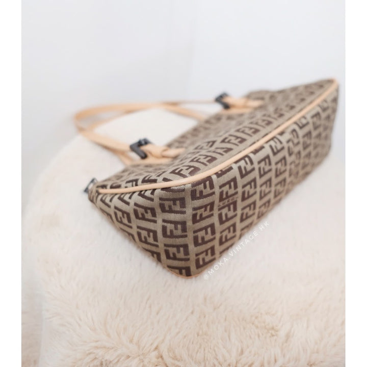 Fendi Baguette toile zucca monogram handbag