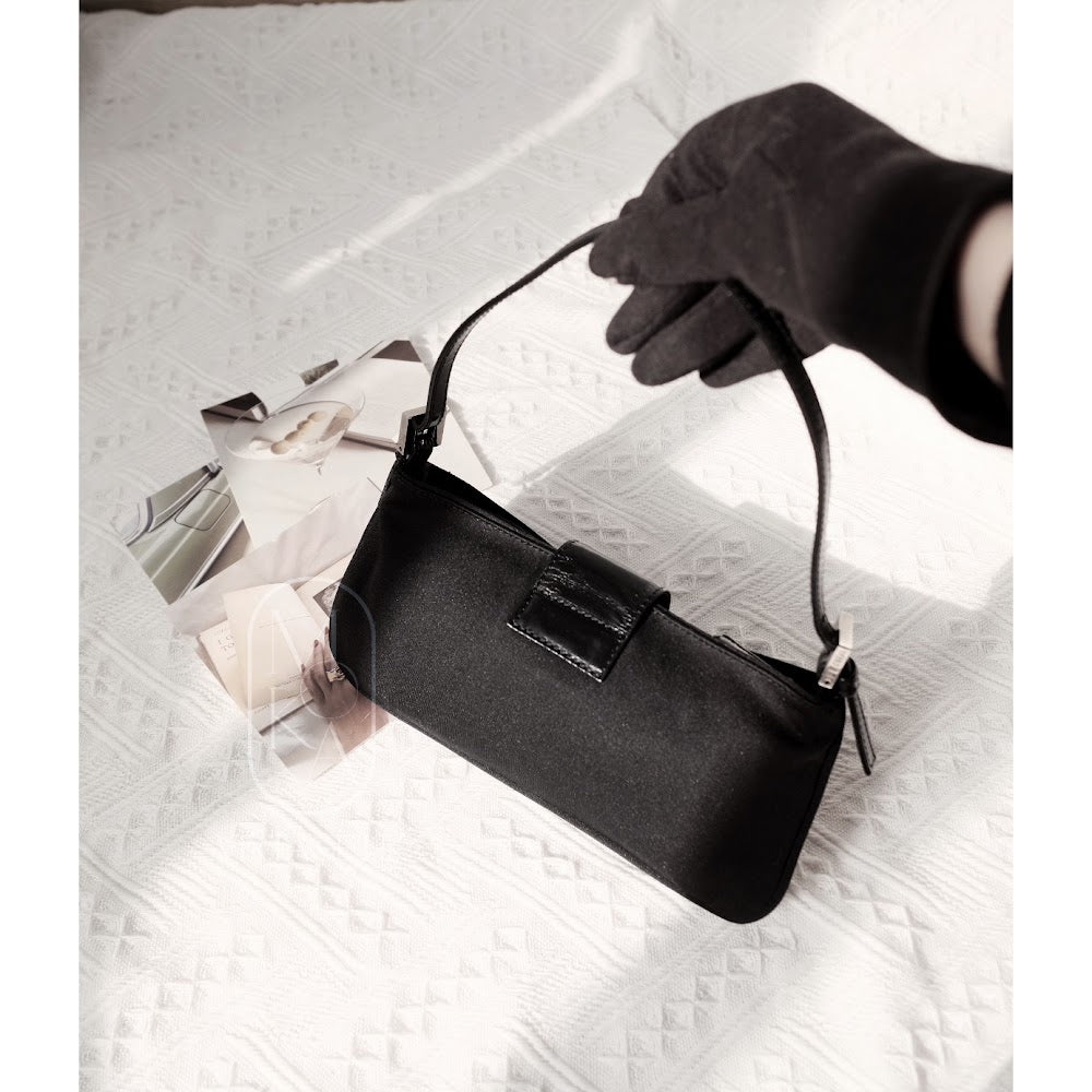 Fendi vintage nylon mini shoulder bag