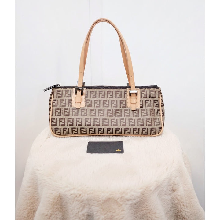 Fendi Baguette toile zucca monogram handbag