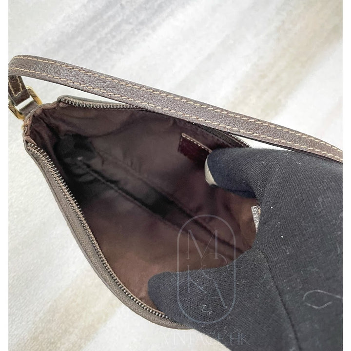 Gucci GG canvas leather shoulder bags