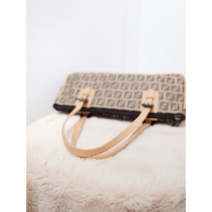 Fendi Baguette toile zucca monogram handbag