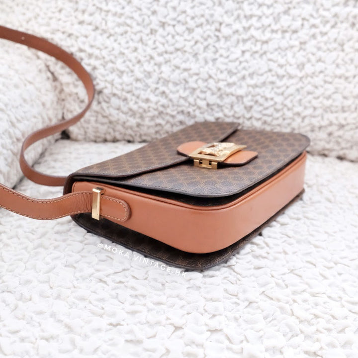 Celine Macadam Horse Carriage Shoulder Bag