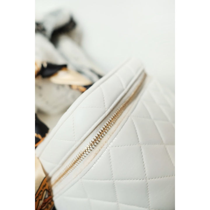 Chanel coco sheepskin wash handbag
