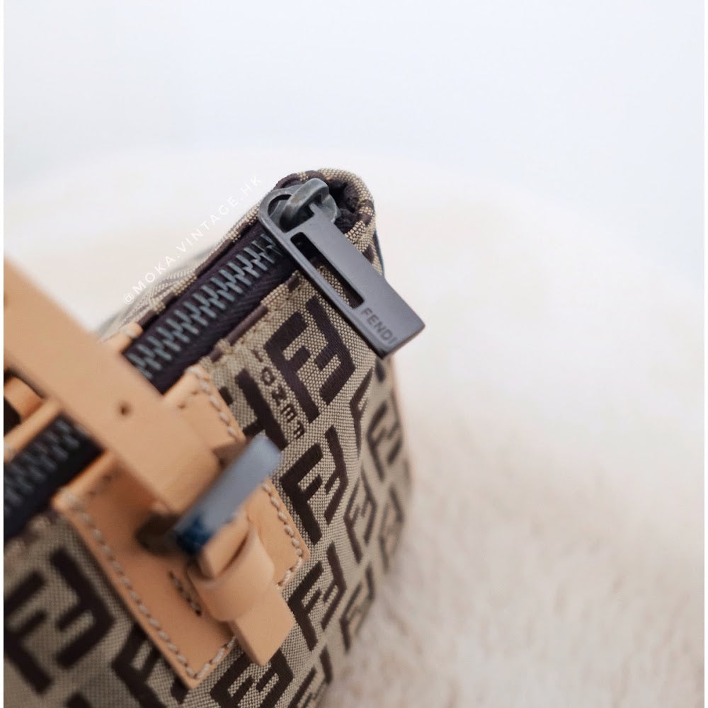 Fendi Baguette toile zucca monogram handbag