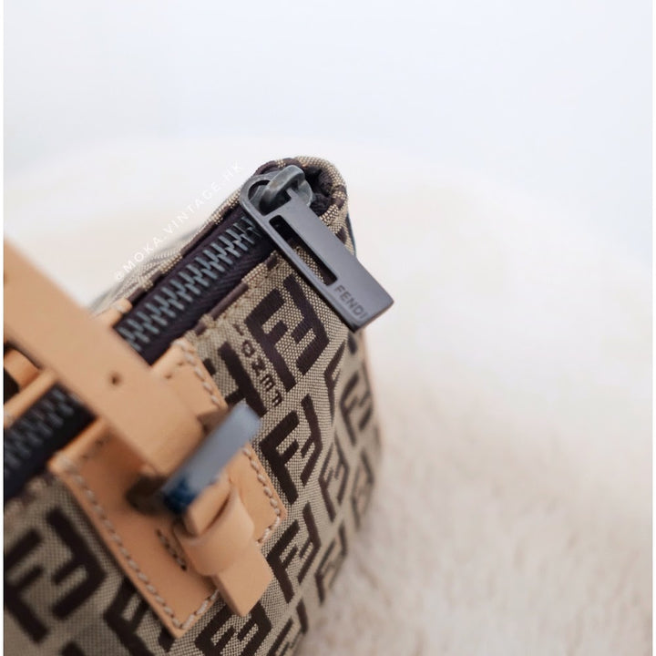 Fendi Baguette toile zucca monogram handbag