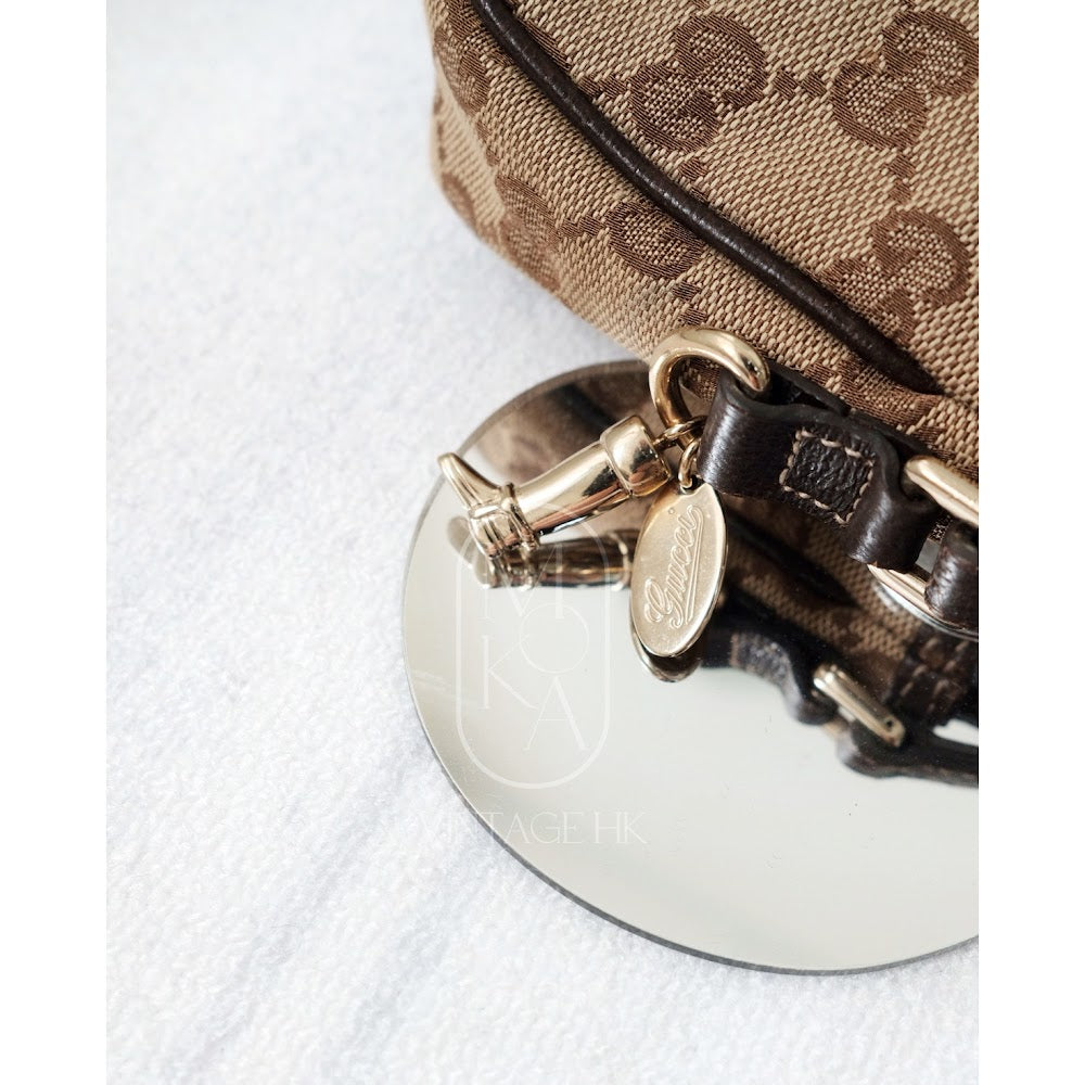 Gucci GG canvas leather shoulder bags