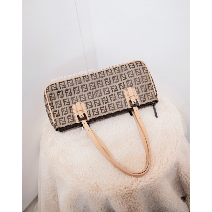 Fendi Baguette toile zucca monogram handbag