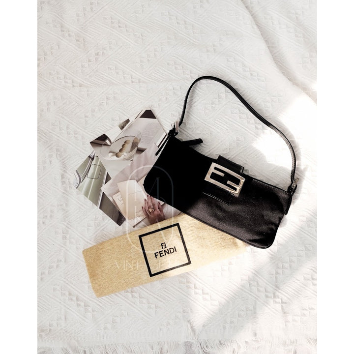 Fendi vintage nylon mini shoulder bag